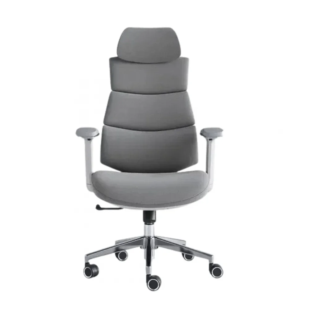 Кресло SitUp CROCUS (Крокус) White Chrome (сетка Grey/Grey)