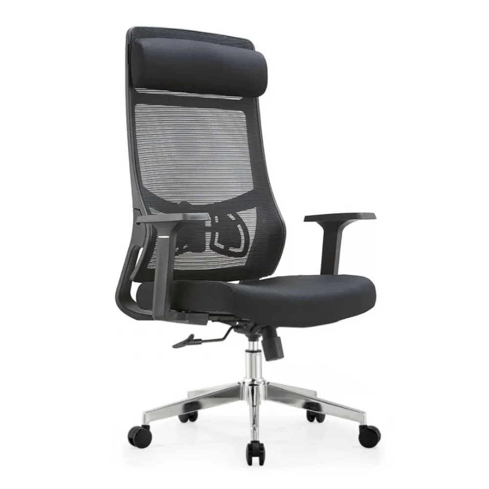 Кресло SitUp AURA LUX (Аура Люкс) Black Chrome (сетка Black/Black)