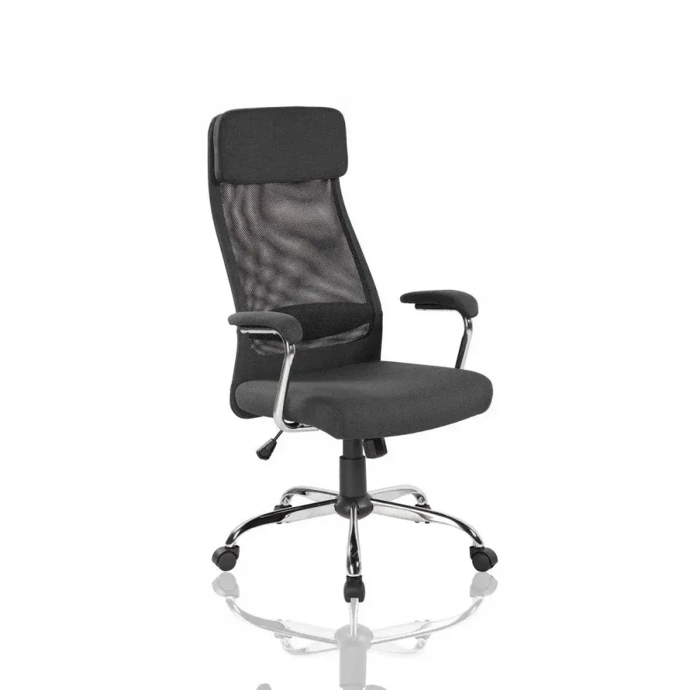 Кресло SitUp VAASA (Вааса) сhrome (сетка Black/ткань Black)