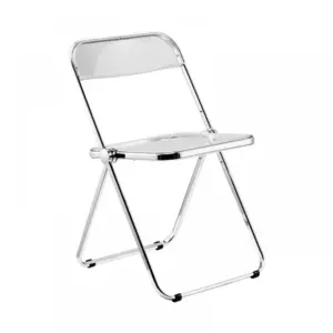 Кресло складное прозрачное SitUp SMART (Смарт) Сhrome
