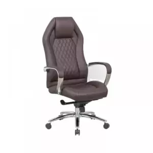 Кресло SitUp APOLLO (Аполло) Chrome (экокожа Dark Brown/Dark Brown)