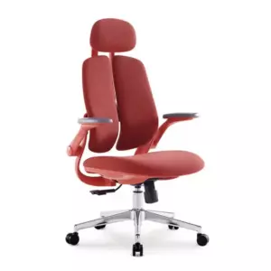 Кресло SitUp KWIN (Квин) Red Chrome (ткань Red/Red)