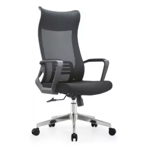 Кресло SitUp Record (Рекорд) BLACK PL (сетка Black/Black)