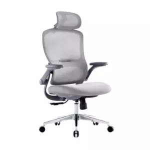 Кресло SitUp SITY (Сити) Grey Chrome (сетка Grey/Grey)