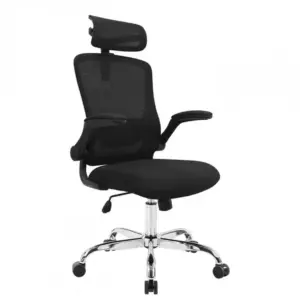 Кресло SitUp VISTA (Виста) chrome (сетка Black/Black)