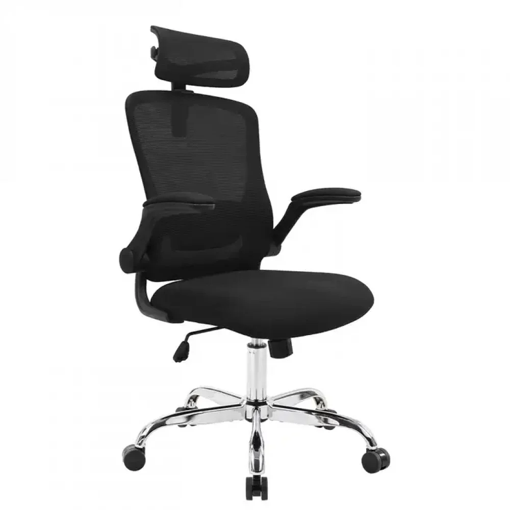 Кресло SitUp VISTA (Виста) chrome (сетка Black/Black)