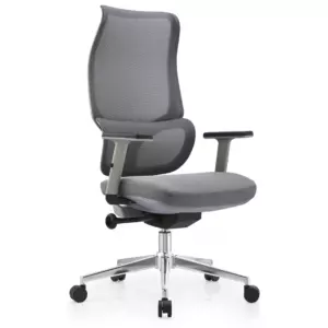 Кресло SitUp SAKURA (Сакура) GREY Chrome (сетка Grey/ Grey)