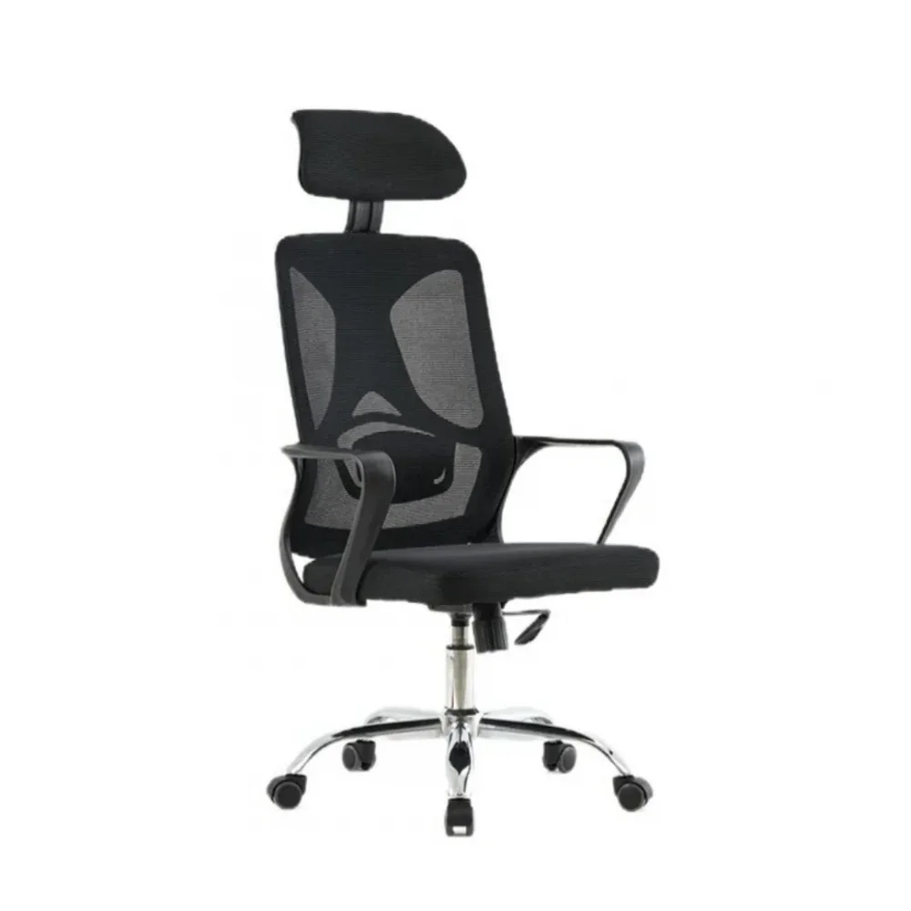 Кресло SitUp BIMA (Бима) Black Chrome (сетка Black/ Black)