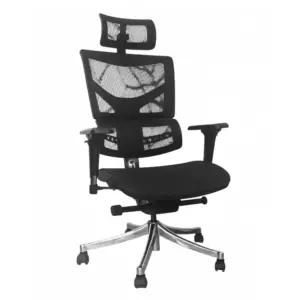 Кресло SitUp VIKING (Викинг) Chrome (Black/Black)