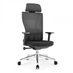 Кресло SitUp DEFENDER (Дефендер) Chrome (сетка Black/Black)